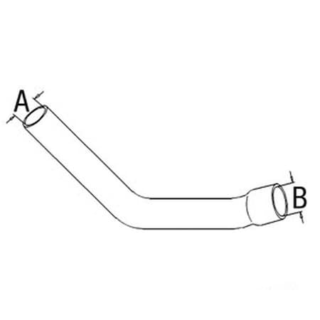 Aftermarket Radiator Hose Upper Fits International 3388 1460 3588 3788 Fits Case IH 1660 548216R1